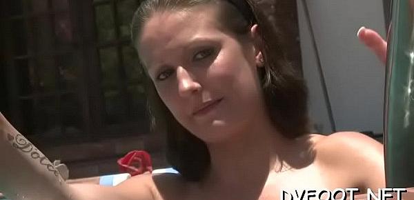  Hot feet licked and played